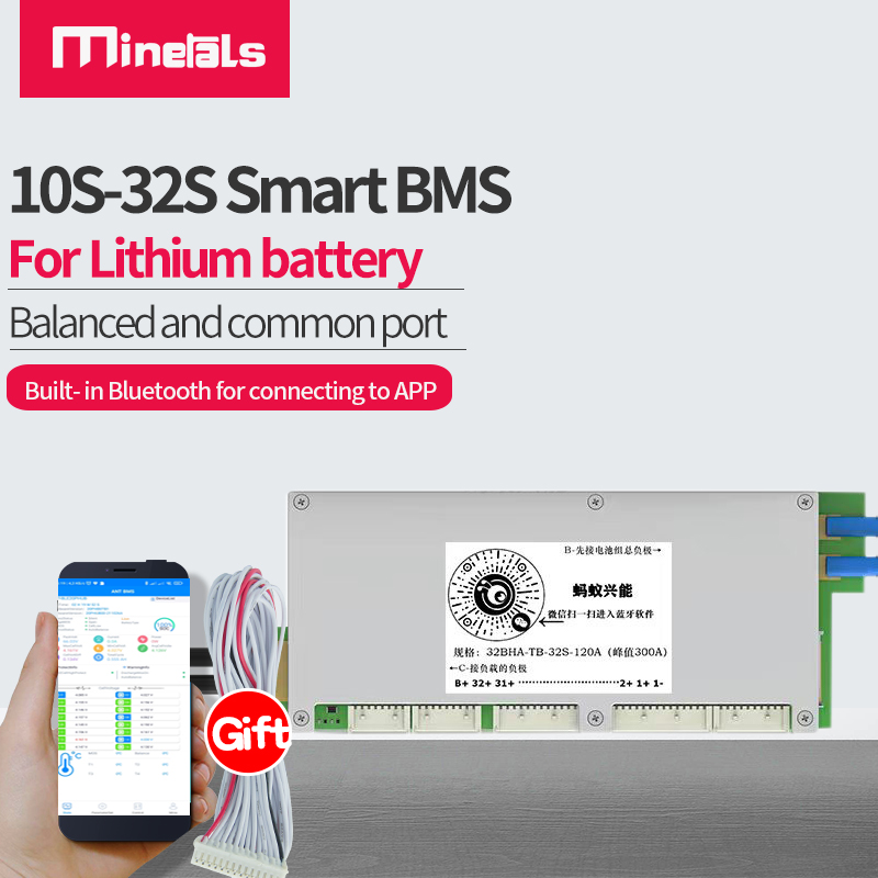 10S-32S ANT Smart BMS 250A 200 - Smart Bms 24S 200A Bluetooth Lifepo4 recension och pris
