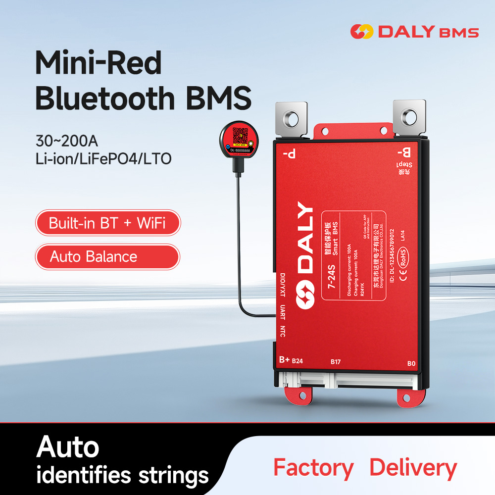 Daly Smart WIFI BMS 4S 7S 8S 1 - Smart Bms 24S 200A Bluetooth Lifepo4 recension och pris