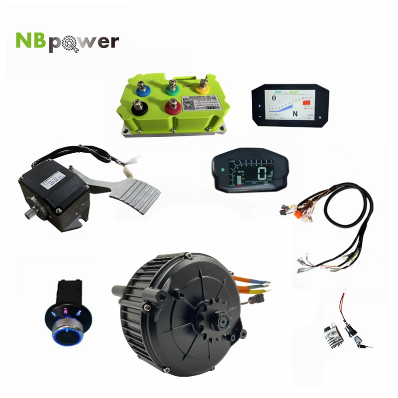 QSMOTOR 165 35H 5000W Mid-driv - Mid Drive Motor Kit 72V 5000W recension och pris