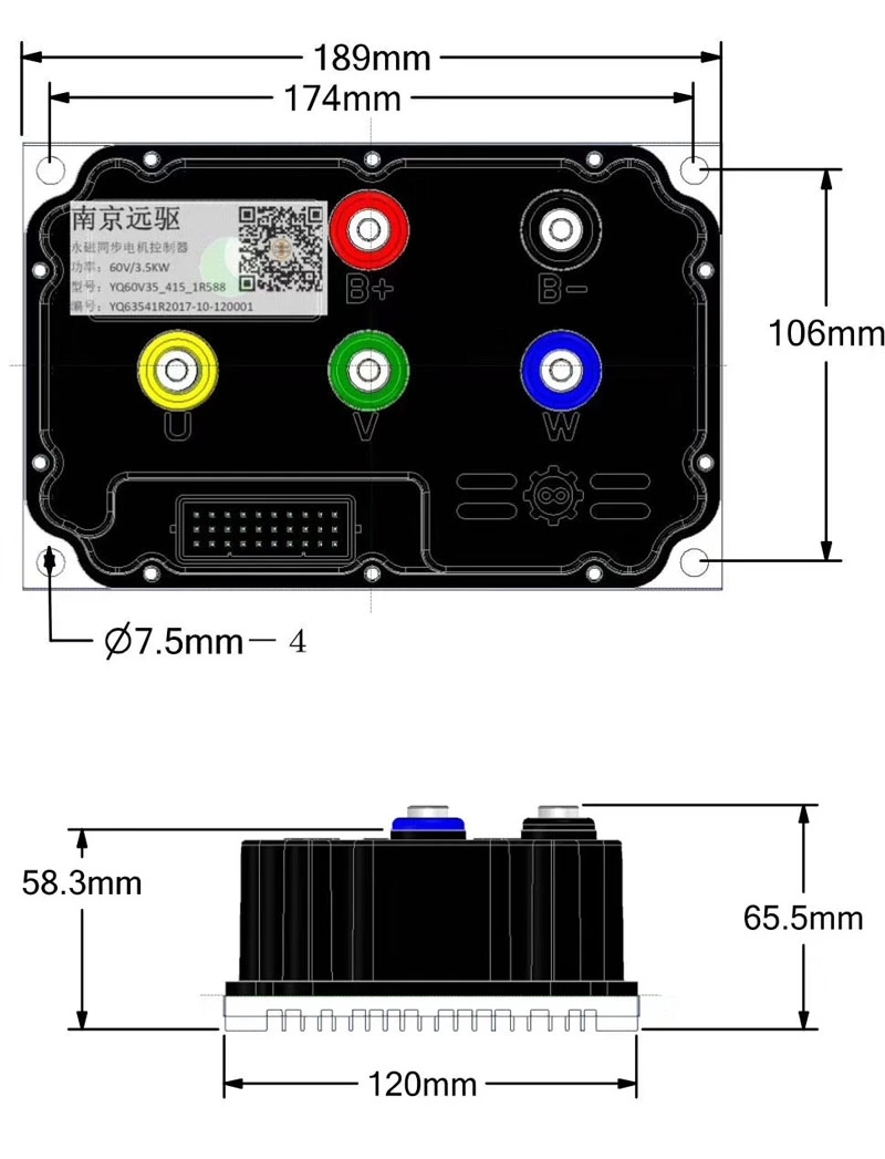 YuanQu FarDriver ND72850 ND848 - Fardriver Nd72850 Controller recension och pris