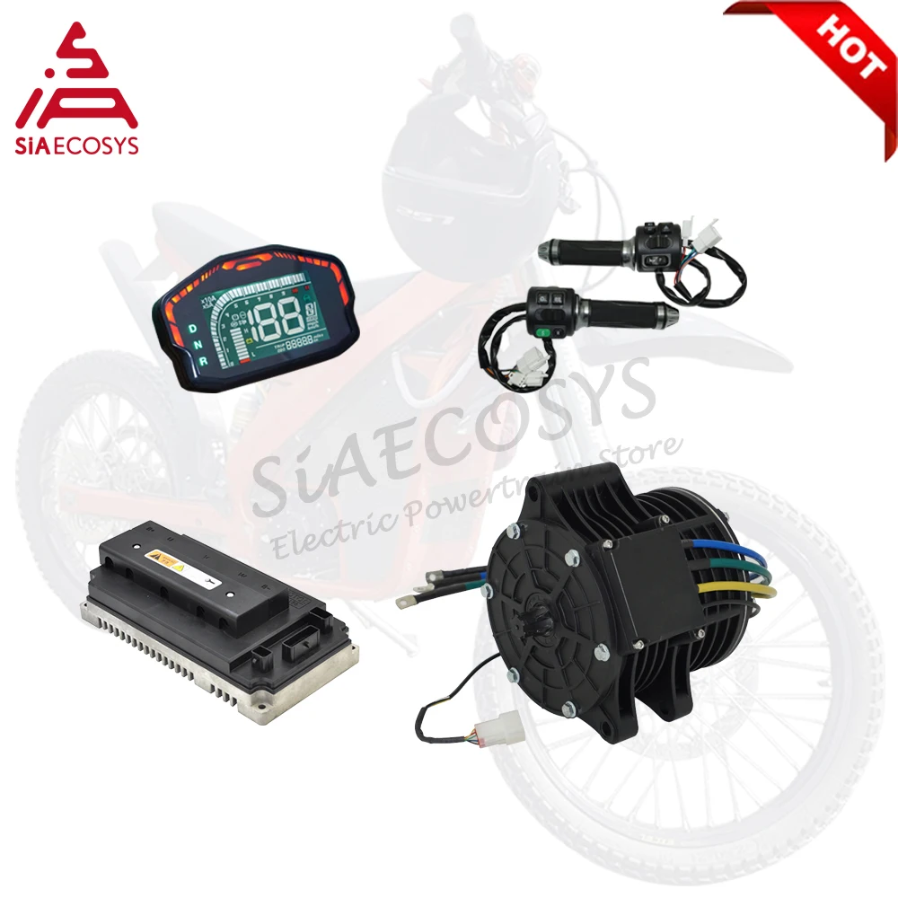 QSMotor 3000W Electric Motor 5 - Mid Drive Motor Kit 72V 5000W recension och pris