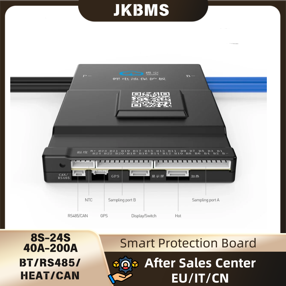 JK-BMS Smart Bluetooth Active  - Smart Bms 24S 200A Bluetooth Lifepo4 recension och pris
