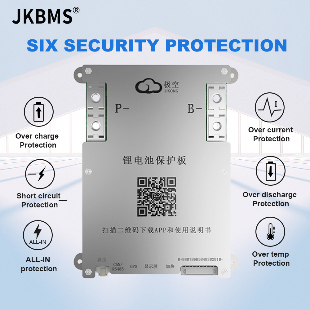 JK-BMS Smart Bluetooth Active  - Smart Bms 24S 200A Bluetooth Lifepo4 recension och pris