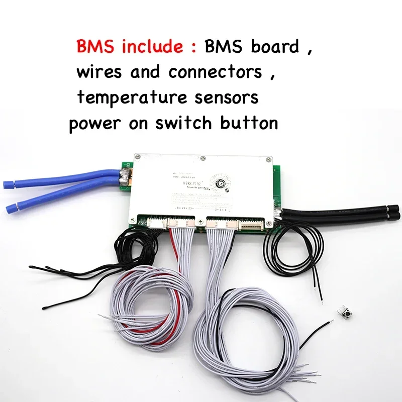 10S to 24S Lifepo4 Li-ion Lipo - Smart Bms 24S 200A Bluetooth Lifepo4 recension och pris