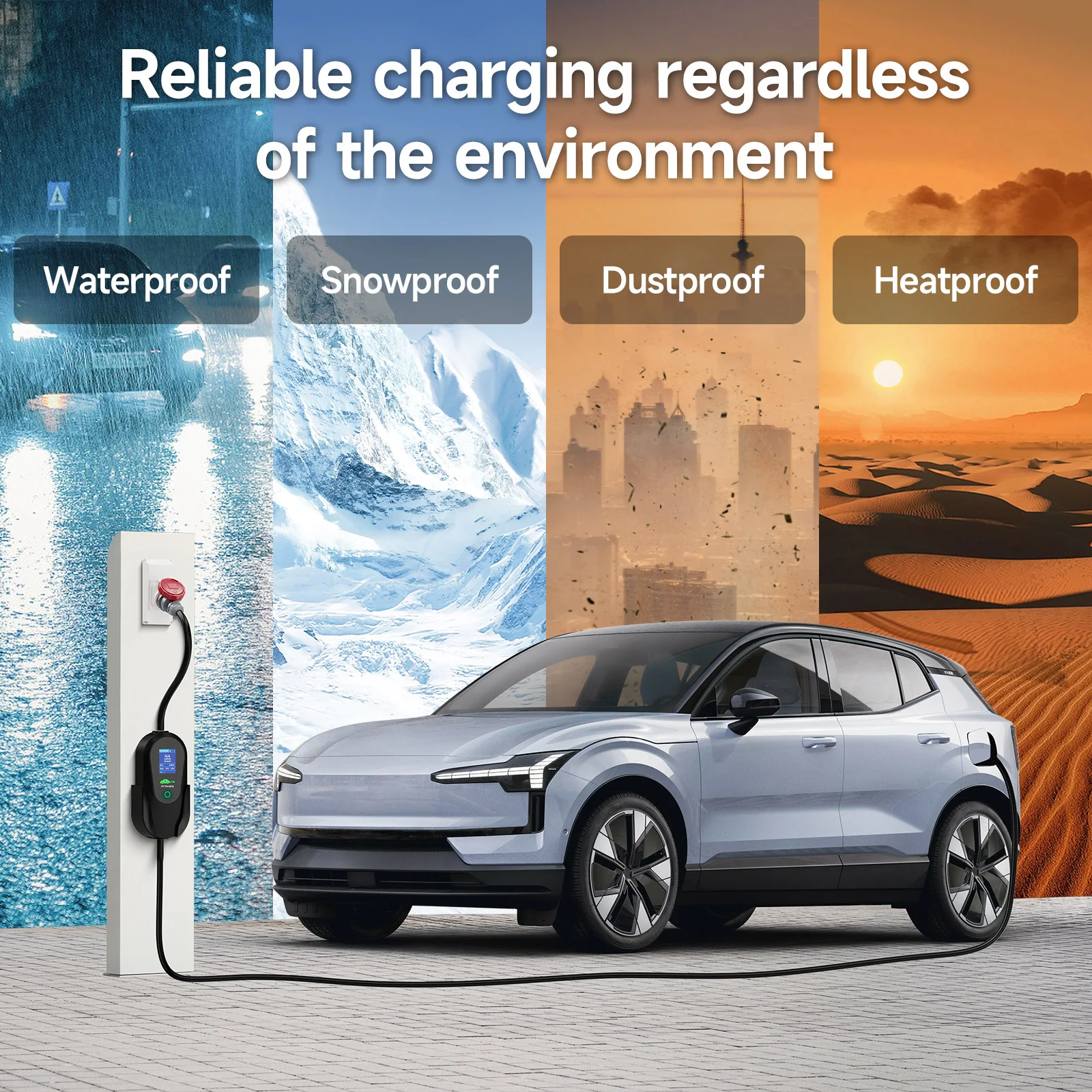Puppyfc Portable 11KW EV Charg - Type 2 Portable Ev Charger 11Kw Cee recension och pris