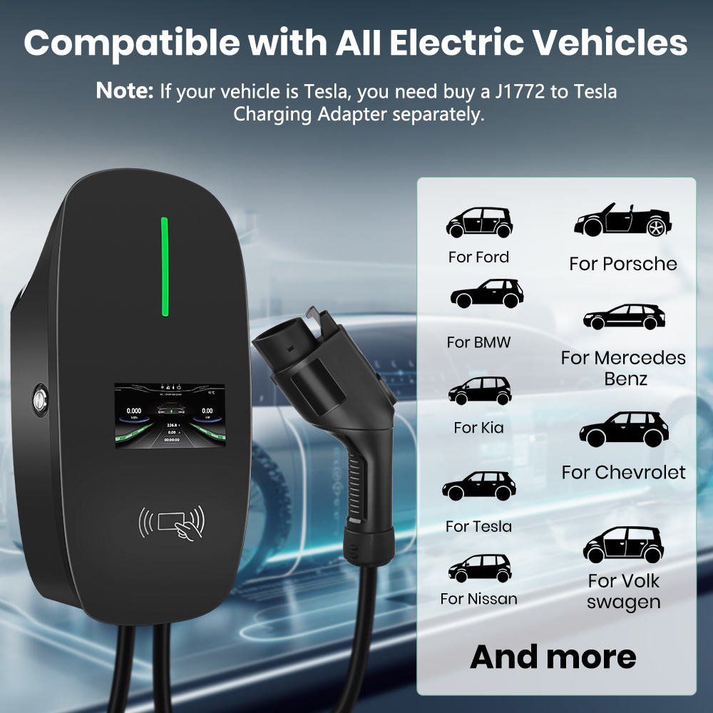 Junsun Level 2 EV Charger 48A  - J1772 Evse 32A Level 2 Charger recension och pris