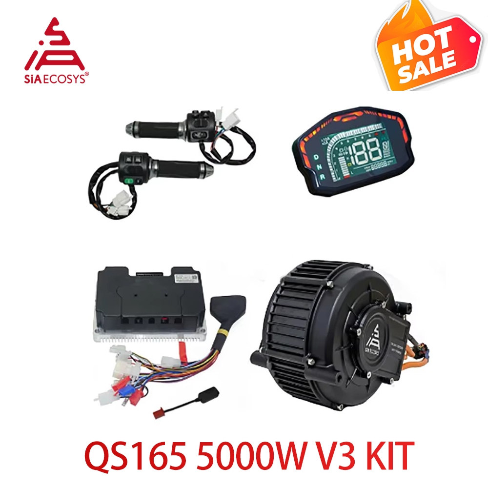 QS165 V2 5000W 72V Mid Drive M - Mid Drive Motor Kit 72V 5000W recension och pris
