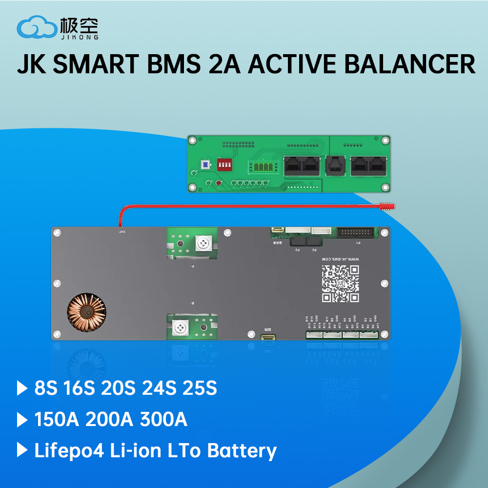 JK Smart BMS 2A Active Balance - Smart Bms 24S 200A Bluetooth Lifepo4 recension och pris