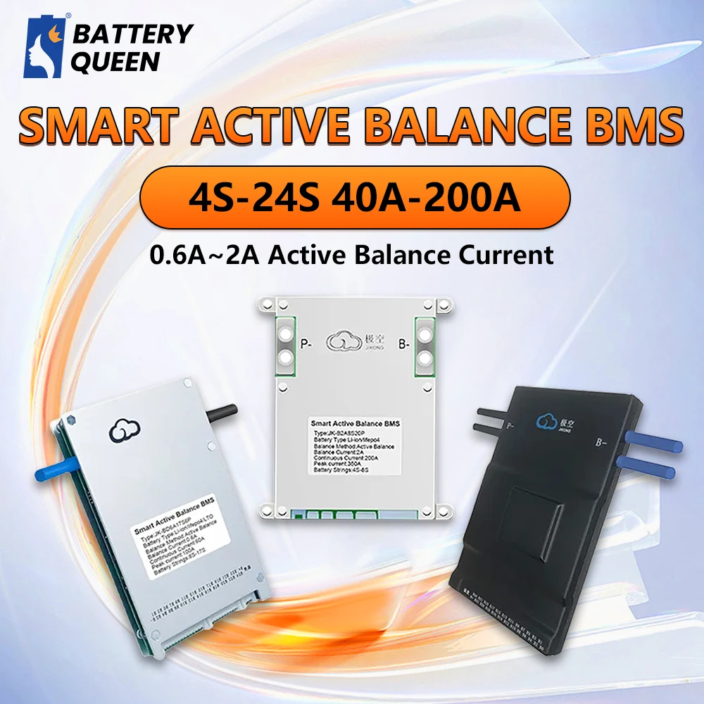 JK Smart BMS 2A Active Balance - Smart Bms 24S 200A Bluetooth Lifepo4 recension och pris
