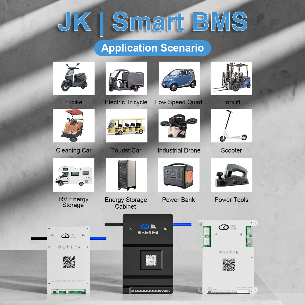 JK Smart BMS 4S-24S LiFePo4 Li - Smart Bms 24S 200A Bluetooth Lifepo4 recension och pris