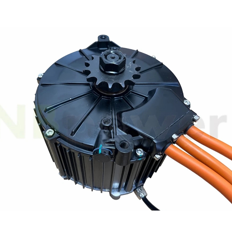 QSMotor 50H 10000W QS165 Mid d - Fardriver Nd72850 Controller recension och pris