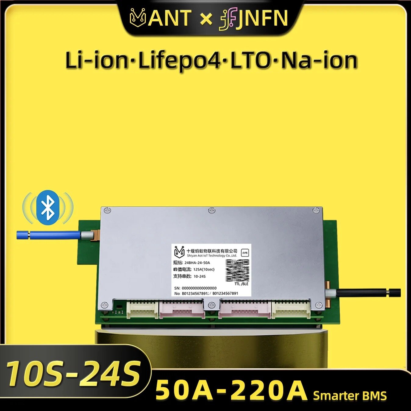 Ant Bluetooth BMS 10S-24S 550A - Smart Bms 24S 200A Bluetooth Lifepo4 recension och pris