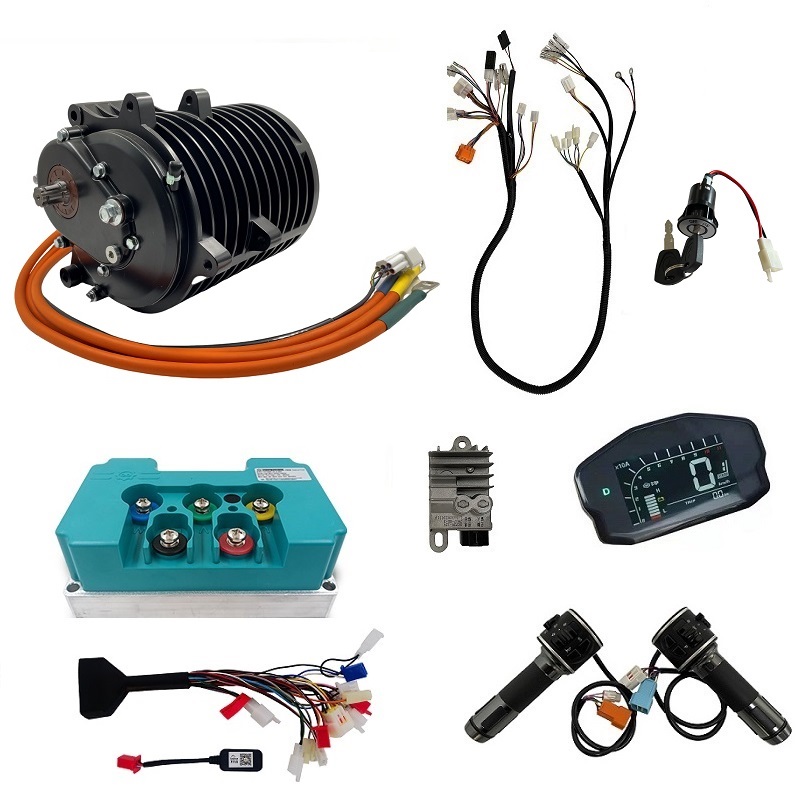 QS138 70H V3 3000W High Torque - Fardriver Nd72850 Controller recension och pris