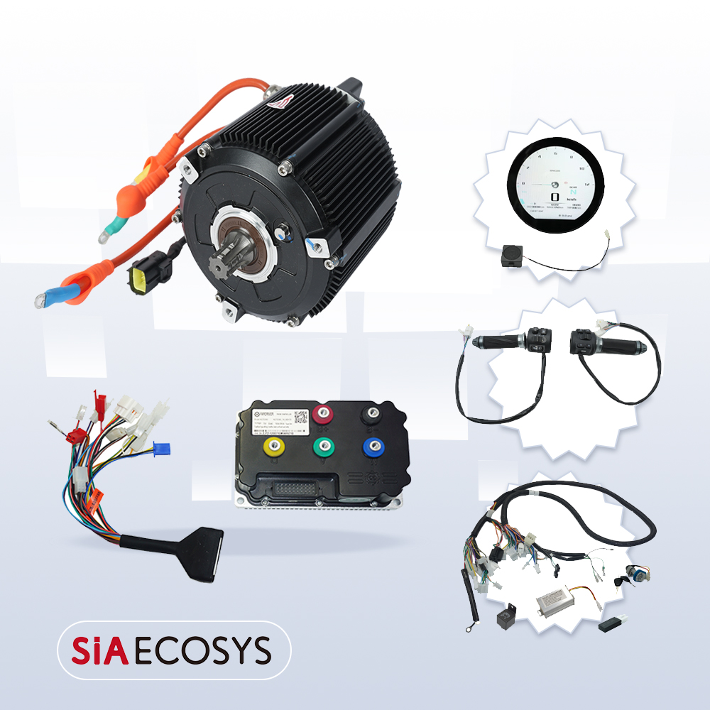 SiAECOSYS 5000W D133A-65 Elect - Mid Drive Motor Kit 72V 5000W recension och pris